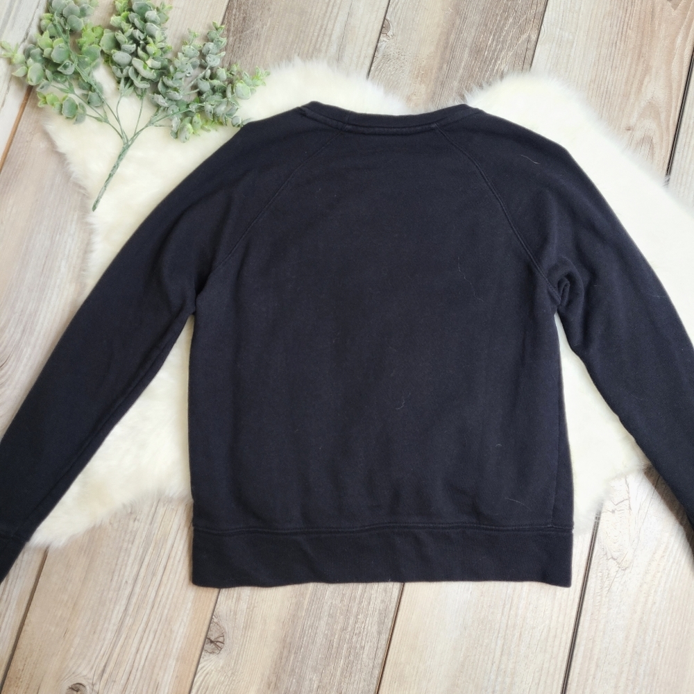 Athleta Basic Black Pullover Long Sleeve Sweatshi… - image 5
